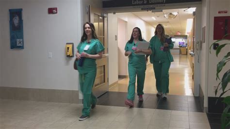 nine maine labor and delivery nurses at maine medical center all