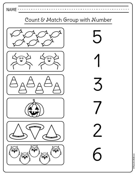 kindergarten halloween worksheets  printable  kindergarten