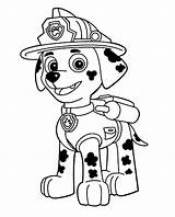 Paw Patrol Coloring Pages Birthday Getcolorings sketch template