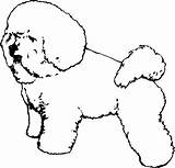 Bichon Coloring Frise Dog Vinyl Decals Pages Customize Decal Frieze Line Signspecialist Template sketch template