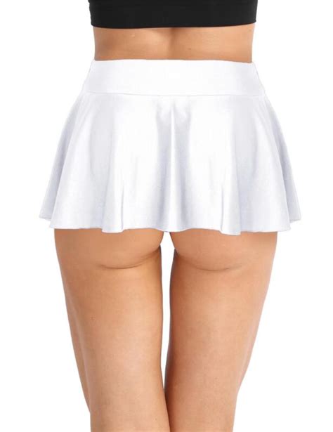 Fashion Women Slim Pleated Tennis Skorts Short Mini Skirts Dress