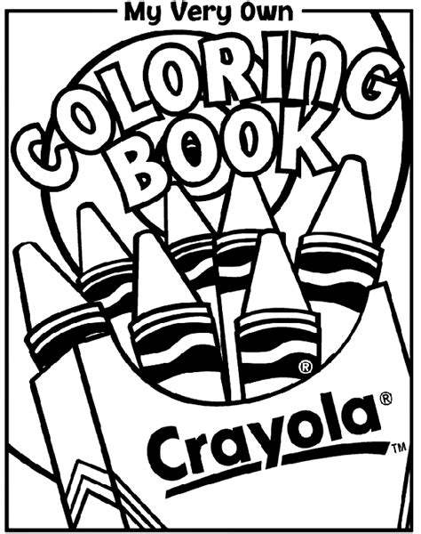 coloring book cover coloring page crayolacom