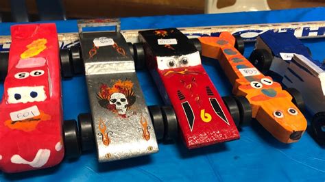bnews feature cub scout pack  holds annual pinewood derby youtube