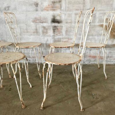 chaises de jardin en fer forge brocanteandco boutique en ligne de brocante