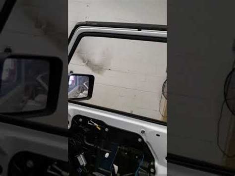 jeep wrangler power window upgrade youtube