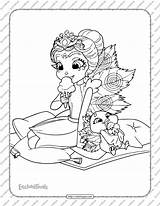 Patter Peacock Flap Coloring Printable sketch template