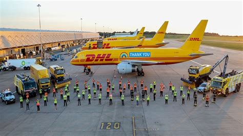 dhl express selected    workplace   world