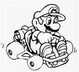 Coloring Mario Pages Kart Luigi Car Bros Comments Library Clipart Popular Coloringhome Printable sketch template