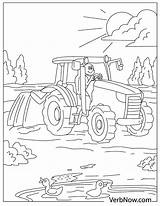 Tractors Farmer Verbnow Driven sketch template