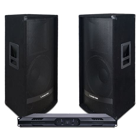 sound town professional pa speaker system    passive pa speakers    channel