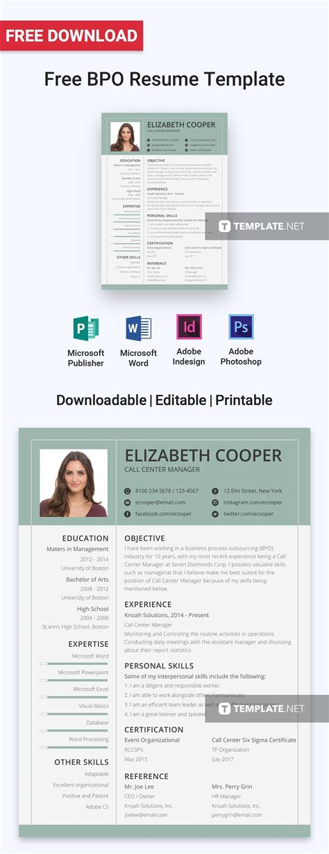 Pin On Resume Templates To Use