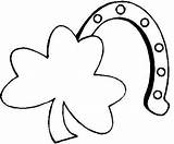 Horseshoe Template Printable Clipart Clip Coloring Use Shamrock Resource Clipartbest Print Cliparts sketch template