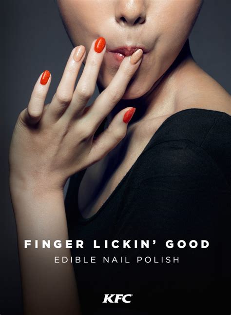 hong kong kfc creates edible nail polish that tastes like their most popular finger lickin flavors