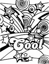Coloring Pages Cool Awesome Boys Printable Print Adults Girls Teenage Size Color Sheets Adult Rocks Really Kids Teenagers Very Drawing sketch template