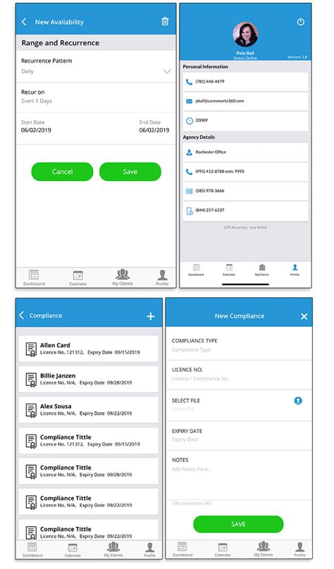 caregiver mobile application caresmartz app