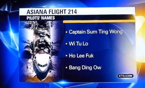 Captain Sum Ting Wong Crashes Plane In Unbelievable Ktvu News Prank