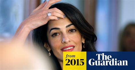 Amal Clooney To Lecture At Columbia University In New York Amal