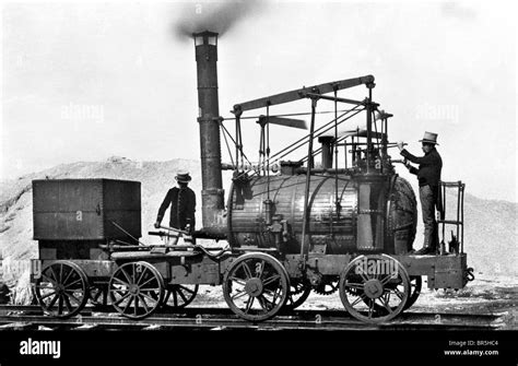 historic photograph     steam engines puffing billy