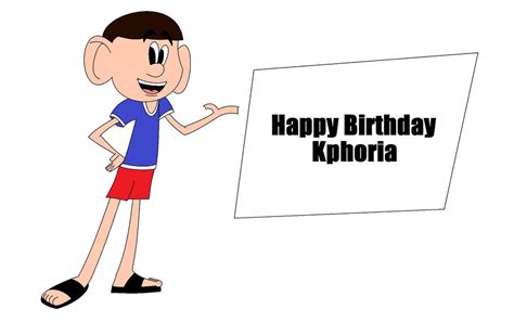 happy birthday kphoria  goshaworld  deviantart