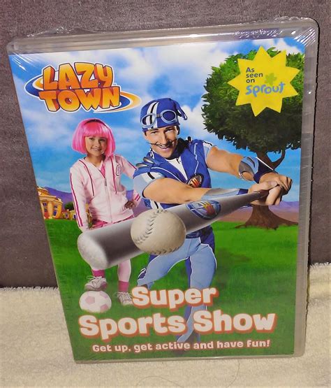Lazy Town Super Sports Show Dvd From 2012