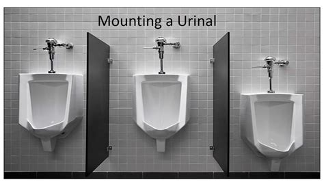 install  urinal trim phase youtube