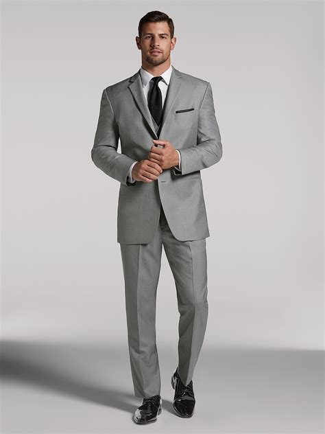 vintage mens gray suit  pronto uomo suit rental