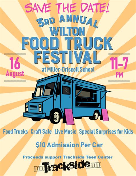food truck festival 2019 sponsors trackside teen center