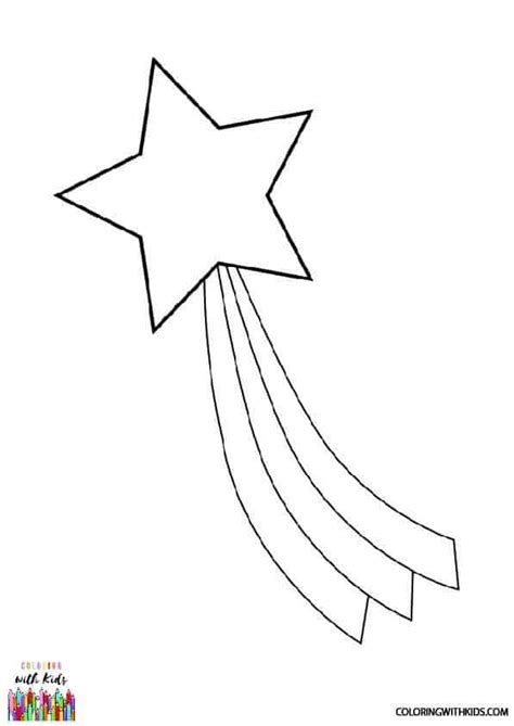 shooting star coloring pages title shooting star coloring page