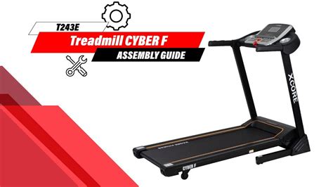 xcore fitness treadmill cyber  assembly video youtube