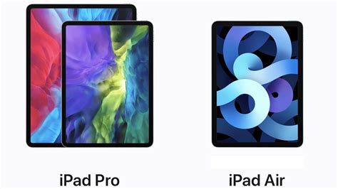 ipad pro   ipad air quelles sont les differences entre les deux tablettes