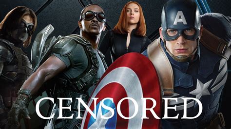 captain america unnecessary censorship try not to laugh youtube