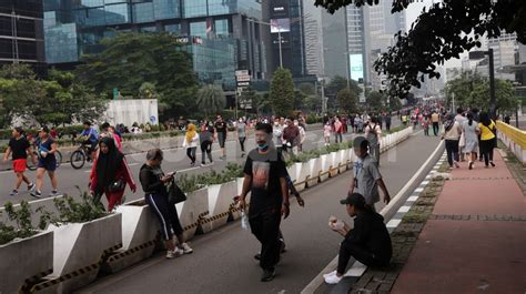 6 Lokasi Car Free Day Di Jakarta Besok Simak Ketentuannya