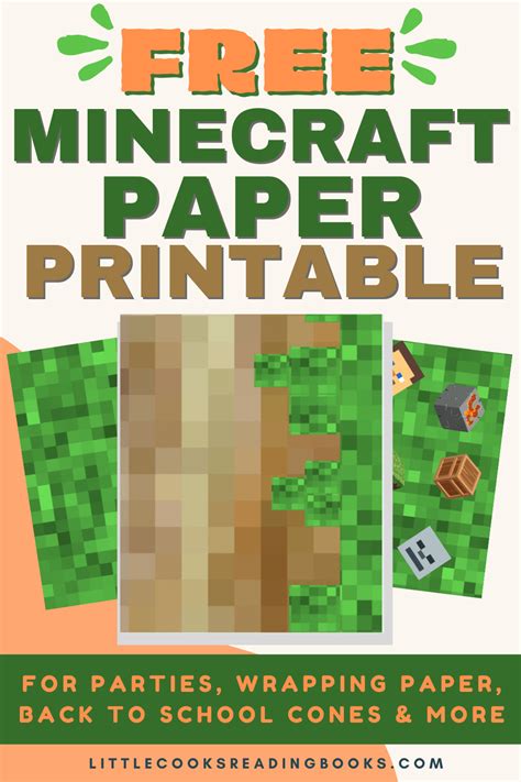 printable minecraft poster printable templates