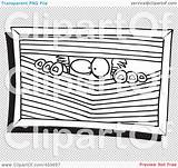 Peeking Through Blinds Clipart Paranoid Illustration Man Coloring Line Rf Royalty Transparent Toonaday Ron Leishman Background Description Stock sketch template