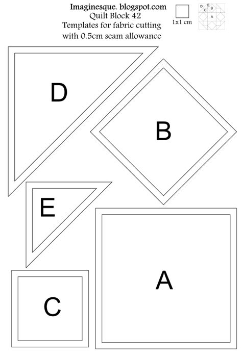printable quilt block template printable templates