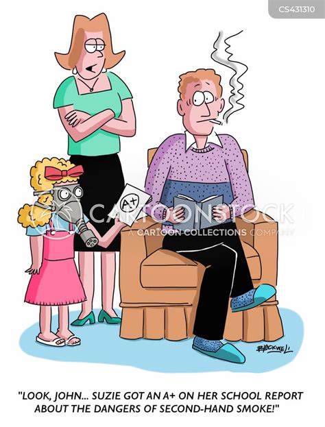 Passive Smokers Cartoons And Comics Funny Pictures From Cartoonstock