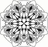 Dover Kaleidoscope Doverpublications Mandalas Zentangle sketch template