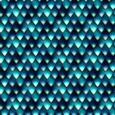 blue snake skin  pattern crew