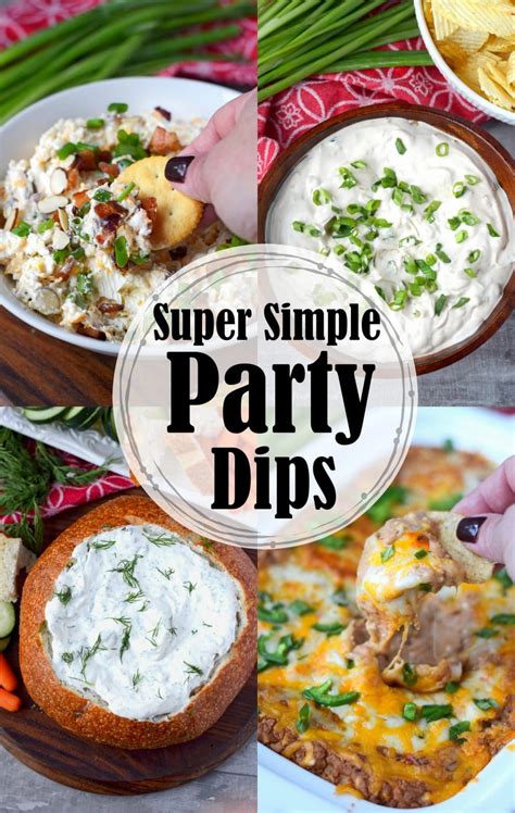 party dips recipe butter  biscuit
