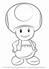 Toad Drawingtutorials101 Yoshi Luigi Cuadernos Toadette Kleurplaten Tekenen Pintar Lapiz Smash Tekeningen Decorados Malen Malebog Nintendo sketch template