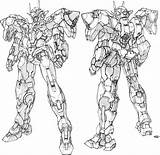 Gundam Lineart Oo Pg Concept Raiser Scale Strike Color Aile Ngee Khiong Gn sketch template