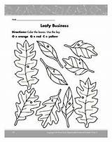 Dellosa Carson Publishing Leafy sketch template