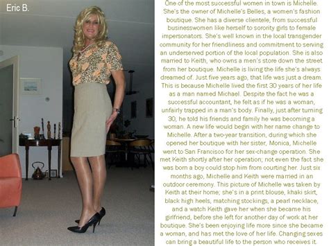Eric S Transgender Captions Michelle S Success