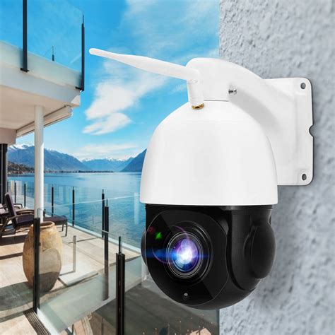 smart wifi  optical zoom security camera ip weatherproof rotate  outdoor camera p