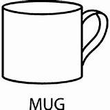 Mug Coloring Say Template Cvc Pages Surfnetkids Early sketch template