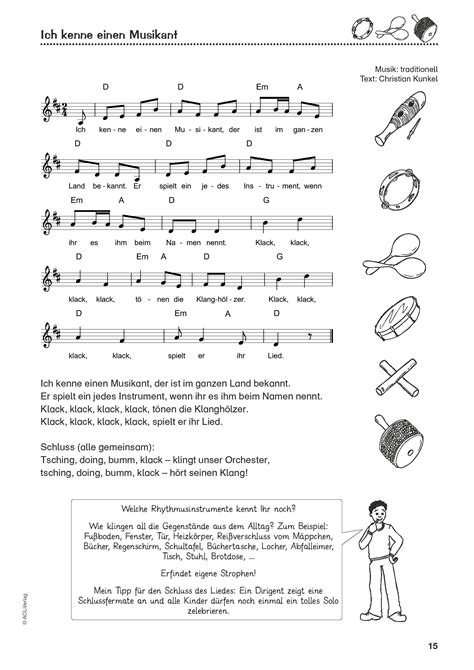 grundschule unterrichtsmaterial musik
