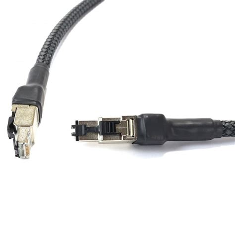 audiophonics cable patch reseau rj ethernet high  cat   audiophonics
