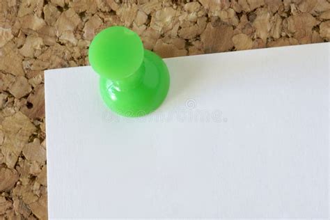 green pin stock image image  drawing paper color