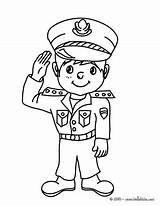 Costume Carnival Policeman Coloring Pages Hellokids Print Color sketch template