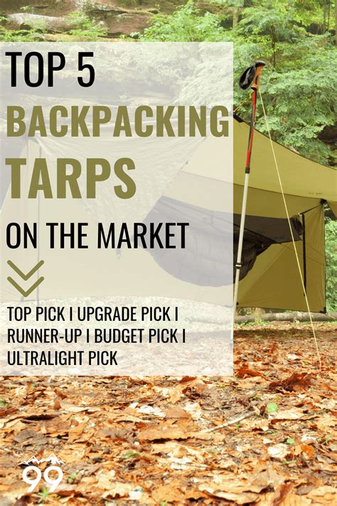 backpacking tarps   boulders
